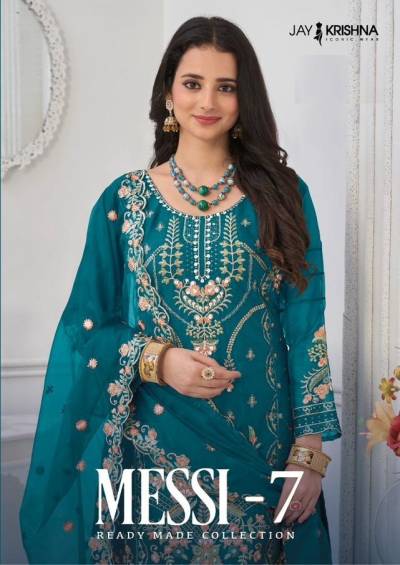 Messi Vol 7 By Jay Krishna Designer Partywear Salwar Kameez Collection